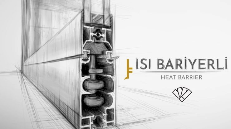 Isı bariyerli ısıcamlı cam balkon sistemi